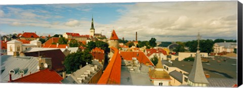 Framed Buildings in a town, Tallinn, Estonia Print