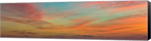 Framed Clouds over Los Angeles Print