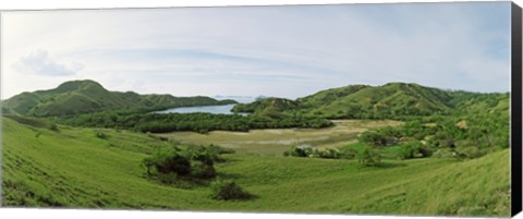 Framed Island, Rinca Island, Indonesia Print