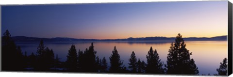 Framed Lake Tahoe, California Print