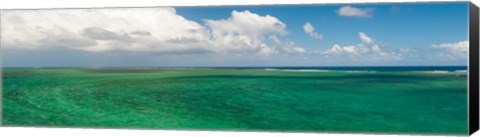 Framed Lagoon, Chamarel, Mauritius Island, Mauritius Print