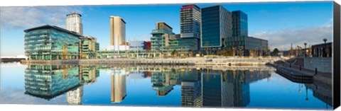 Framed Media City at Salford Quays, Greater Manchester, England 2012 Print