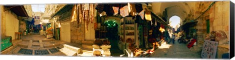 Framed 360 degree view of the Old City, Jerusalem, Israel Print