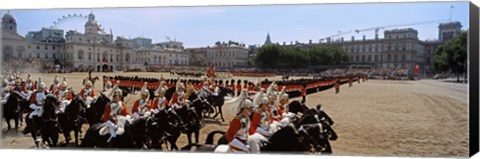 Framed Horse Guards Parade, London, England Print