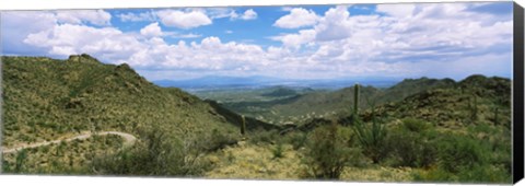 Framed Tucson Mountain Park, Arizona Print