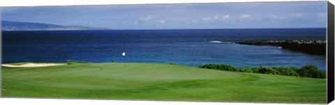 Framed Kapalua Golf Course, Maui, Hawaii Print