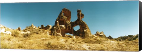 Framed Single cave in Cappadocia, Central Anatolia Region, Turkey Print