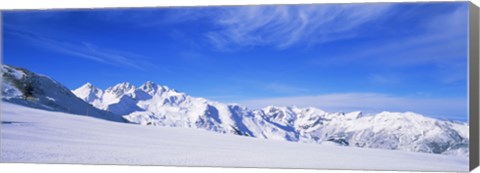 Framed Alps, Schonjoch, Tirol, Austria Print