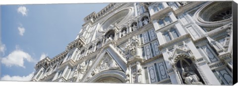 Framed Facade of Duomo Santa Maria Del Fiore, Florence, Tuscany, Italy Print