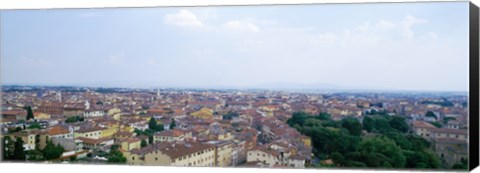 Framed Buildings in a city, Pisa, Tuscany, Italy Print