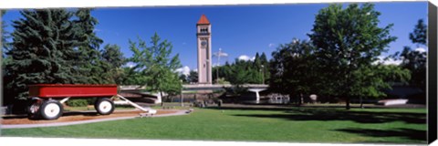 Framed Riverfront Park at Spokane, Washington State, USA Print