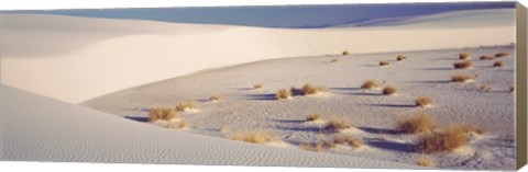 Framed View of the White Sands Desert in New Mexico Print