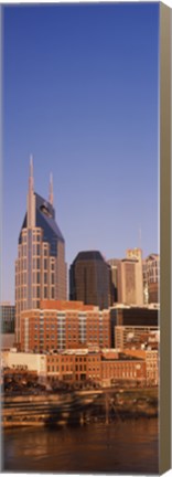 Framed Buildings in a city, BellSouth Building, Nashville, Tennessee, USA Print