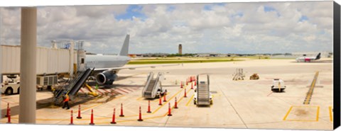 Framed Airport, Fort Lauderdale, Florida, USA Print