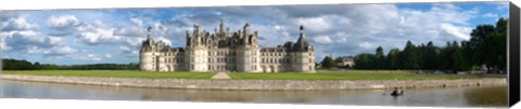 Framed Castle, Chateau De Chambord, Loire-Et-Cher, Loire Valley, France Print