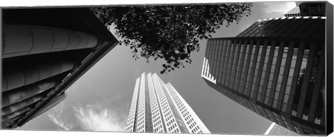 Framed Low angle view of skyscrapers, San Francisco, California, USA Print