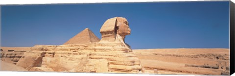 Framed Sphinx Giza Egypt Print