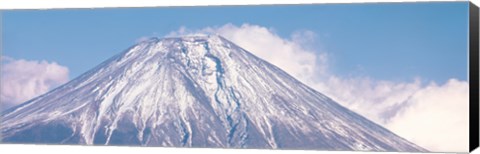 Framed Snow Capped Mt Fuji Yamanashi Japan Print