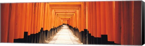 Framed Fushima-Inari Kyoto Japan Print