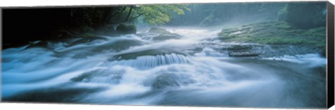 Framed Kikuchi Ravine Kikuchi Kumamoto Japan Print