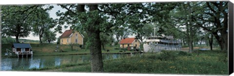 Framed Gota Canal Ruda, Stergotland Sweden Print