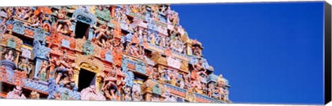 Framed Low angle view of a temple, Tiruchirapalli, Tamil Nadu, India Print