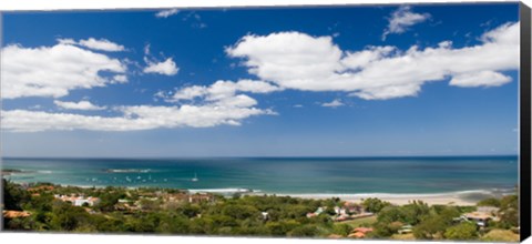 Framed Clouds over the sea, Tamarindo Beach, Guanacaste, Costa Rica Print