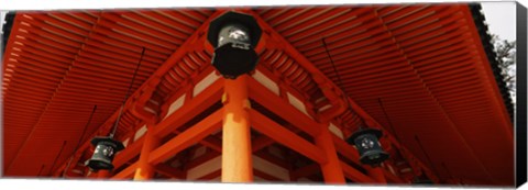 Framed Heian Jingu Shrine, Kyoto, Kyoto Prefecture, Kinki Region, Honshu, Japan Print