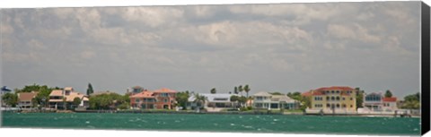 Framed View toward Cabbage Key from St. Petersburg in Tampa Bay Area, Tampa Bay, Florida, USA Print