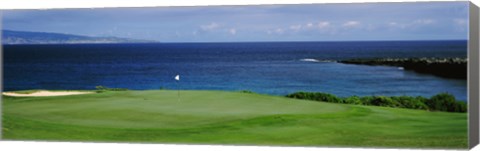 Framed Kapalua Golf Course, Maui, Hawaii Print