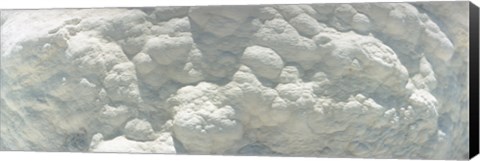 Framed Detail of the travertine pool, Pamukkale, Denizli Province, Turkey Print