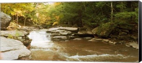 Framed Kaaterskill Falls stream, New York State Print