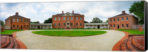 Framed Tryon Palace in New Bern, North Carolina, USA Print