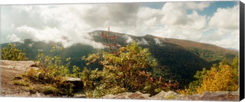 Framed Clouds over mountain, Catskill Mountains, New York State Print