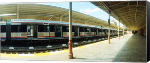 Framed Old Orient Express train station in Istanbul, Turkey Print