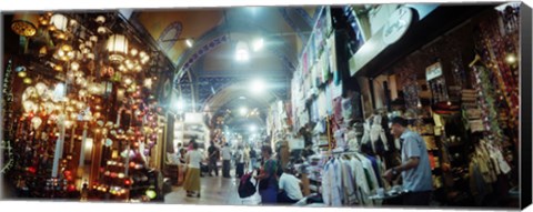 Framed Grand Bazaar, Istanbul, Turkey Print