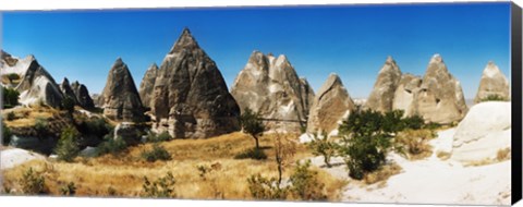Framed Outcrop, Cappadocia, Central Anatolia Region, Turkey Print