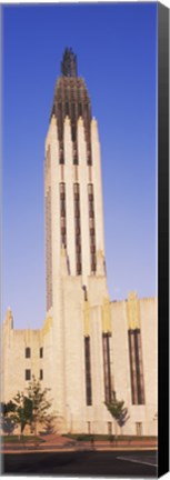 Framed Boston Avenue United Methodist Church in Tulsa, Oklahoma, USA Print