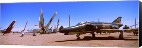 Framed White Sands Missile Base, White Sands Missile Range Museum, Alamogordo, New Mexico Print