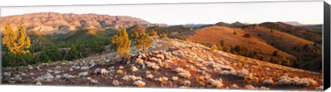 Framed Arkaba Station at sunset, Flinders Ranges, South Australia, Australia Print