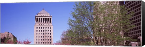 Framed Low angle view of a government building, Civil Courts Building, St. Louis, Missouri, USA Print