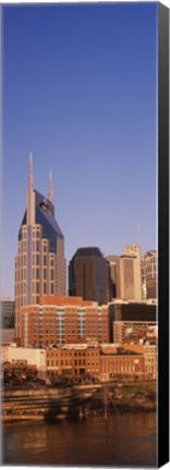 Framed Buildings in a city, BellSouth Building, Nashville, Tennessee, USA Print