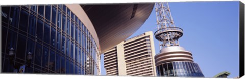 Framed Low angle view of Bridgestone Arena, Nashville, Tennessee, USA Print