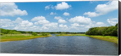 Framed Clouds over the Myakka River, Myakka River State Park, Sarasota County, Florida, USA Print