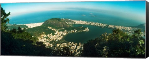 Framed Corcovado, Rio de Janeiro, Brazil Print