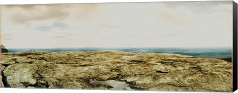 Framed Rock formations, Gertrude's Nose, Minnewaska State Park, Catskill Mountains, New York State, USA Print