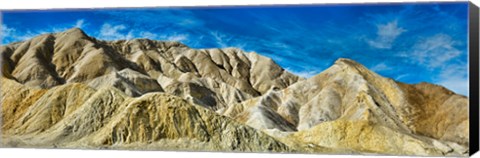 Framed Mountain Range, Twenty Mule-Team Canyon, Death Valley, Death Valley National Park, California, USA Print