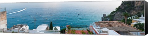 Framed Positano, Amalfi Coast, Italy Print