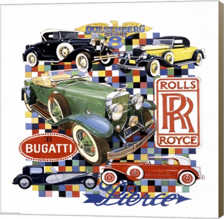 Framed Rolls Royce Print