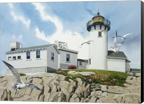 Framed Lighthouse Print
